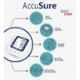 AccuSure AS White & Blue Automatic Blood Pressure Monitor