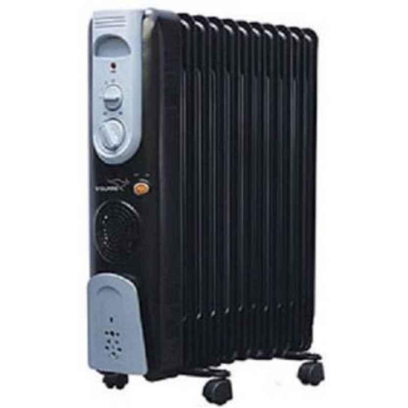 V-Guard OFR 9 Fins 2500W Oil Filled Room Heater with PTC Fan, RH9F-1000