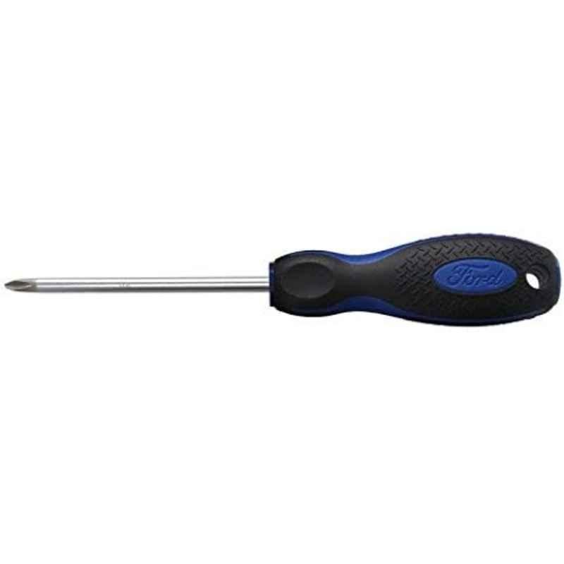 Ford PH2x150mm S2 Steel Phillips Screwdriver with Rubber Grip Handle, FHT-C-0029