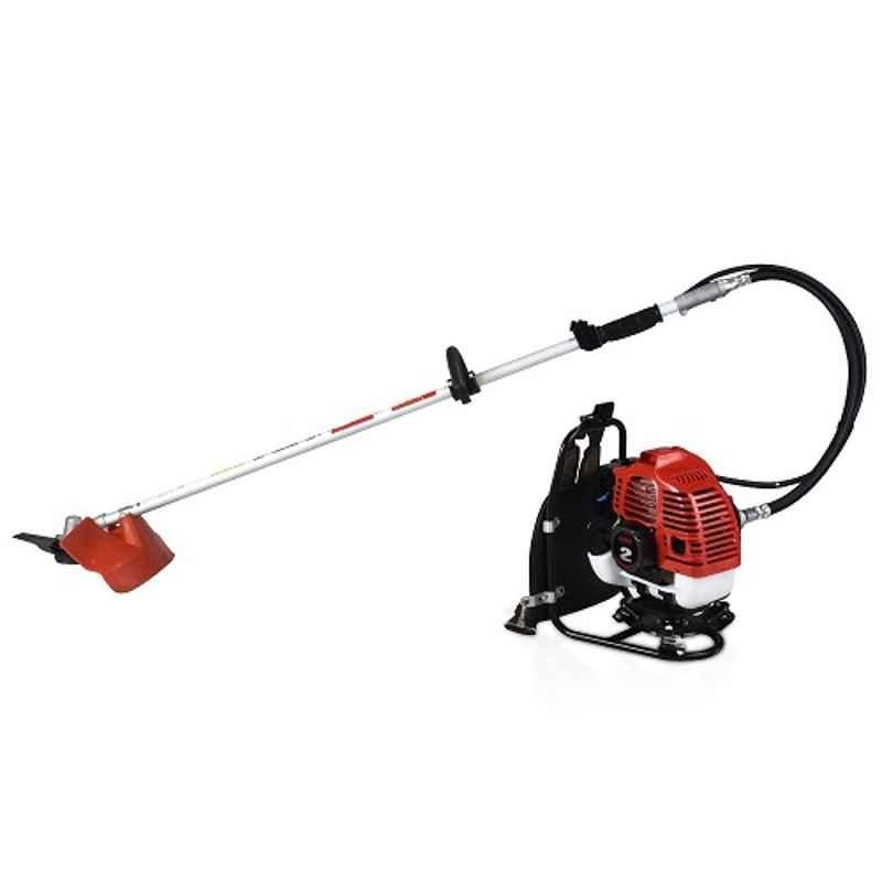 Yiking BG52B 52cc 2 Stroke Bag Pack Brush Cutter with Tap & Go, Wheat Blade & 3T Blade