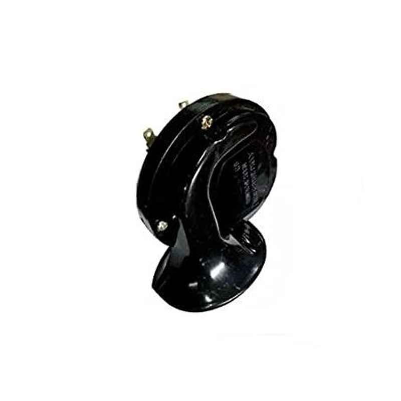 AOW Windtone Horn for Bajaj Pulsar 150 DTS-i (Single, Black 12 V)