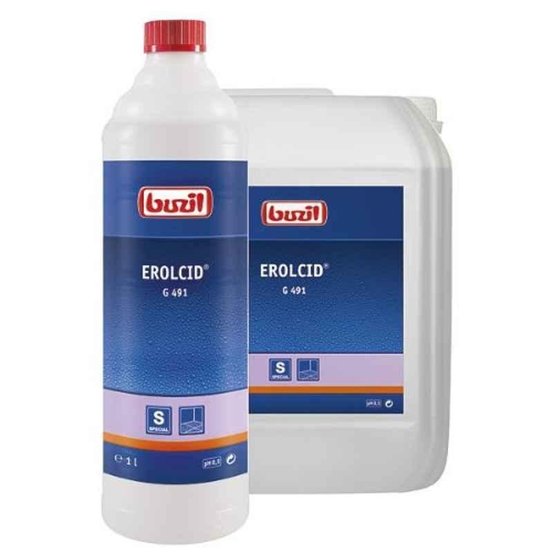 Buzil 1L Acidic Intensive Cleaner for Stoneware Tiles, Erolcid G-491