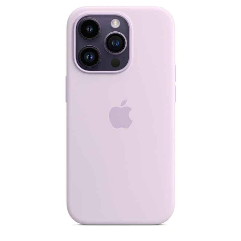Apple Silicone Lilac Case for iPhone 14 Pro with MagSafe, MPTJ3ZE/A