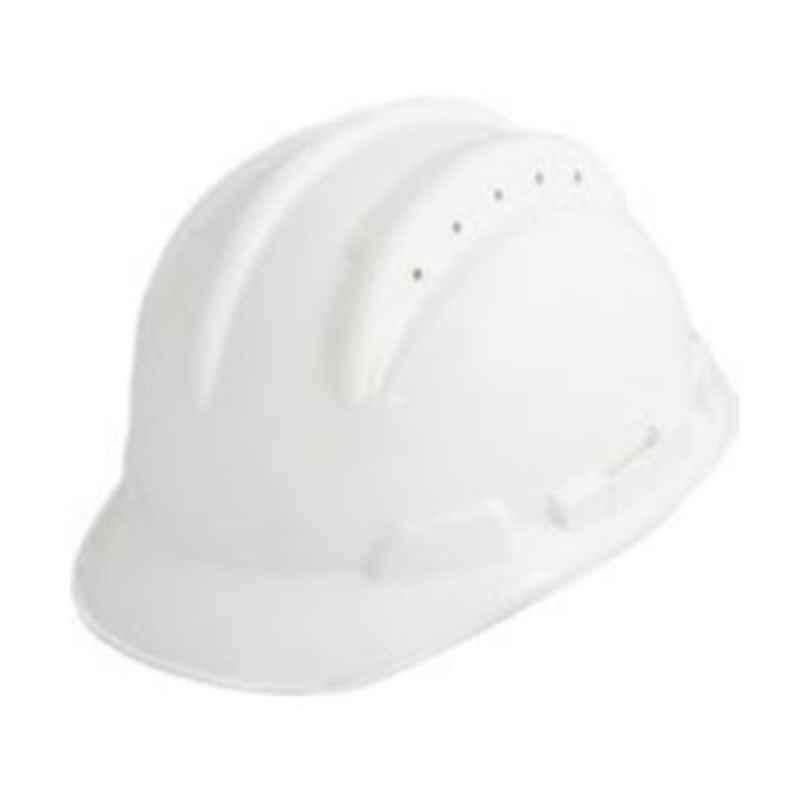 Techtion Hardy V Multipro 640mm HDPE Safety Helmet with Ratchet, White