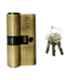 ATOM 8 inch Alloy Steel Brass Antique Finish Mortise Door Lock Set, MH-O31-CY-BA-BSK