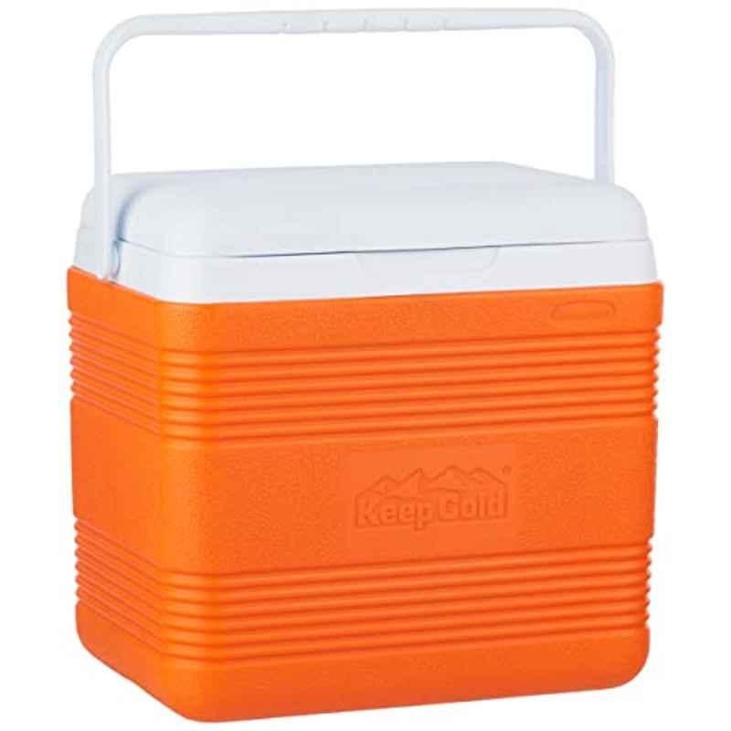 Cosmoplast KeepCold 18L Plastic Orange Cooler Icebox, MFIBXX068OR