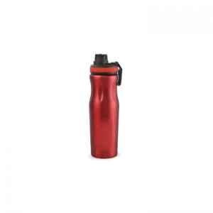 Cello Fit Grip 850ml Stainless Steel Red Single Wall Water Bottle, 405CSSB0462