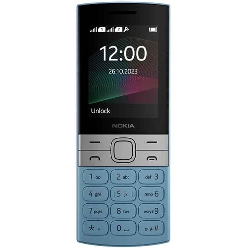 Nokia 150 2.4 inch Blue 2G Dual Sim Premium Keypad Feature Phone, DS_1582