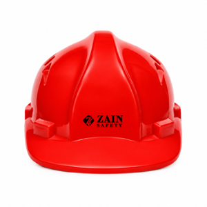 Zain Safety Guard force-2001 HDPE Red 8 Point Plastic Suspension Pin Lock Ventilated Safety Helmet with Slip Fit Adjustment