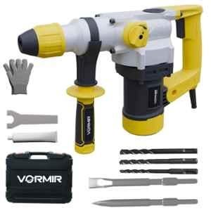 Vormir VR RH28-101 1000W 26mm 750rpm Yellow Rotary Hammer Drill Set, RH28101V00