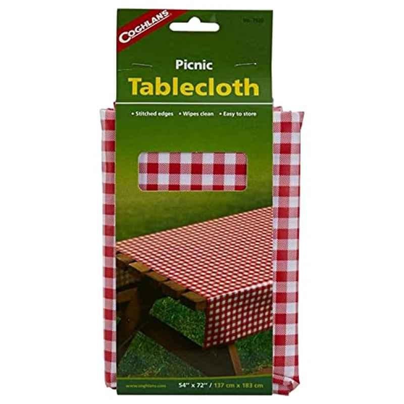 Coghlans 54x72 inch Vinyl Tablecloth, 7920