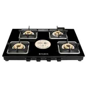 Faber Remo Xl 4 Burners Automatic Toughened Glass Top Cooktop, 106.0694.307