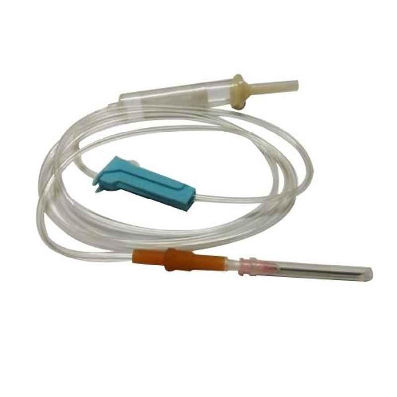 B Positive Single Chamber PVC Blood Administrator Without Luer Lock