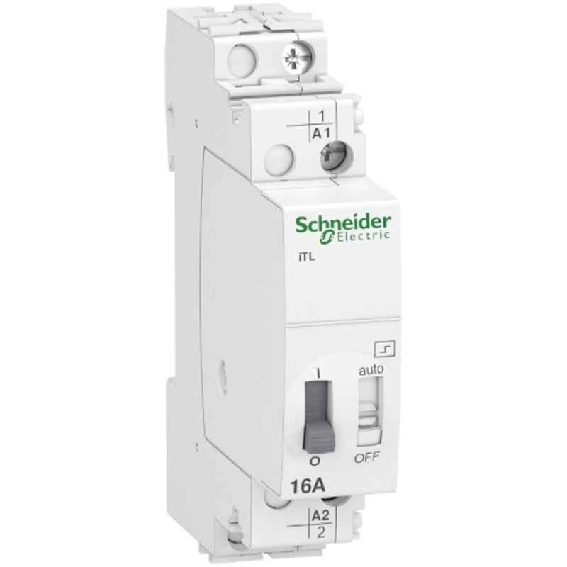 Schneider iTL 16A 1 Pole 230-240 VAC Impulse Relay, A9C30811