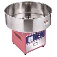 Khushi Udyog Stainless Steel Silver & Pink Gas Cotton Candy Machine
