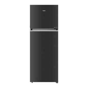 Haier 345L 3 Star Black Frost Free Double Door Convertible Refrigerator, HRF-3654CKS-E