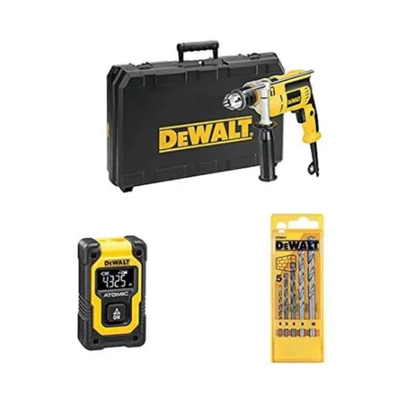 Dewalt 650W 13mm Percussion Hammer Drill Set with Case, DWD024ELAS-B5