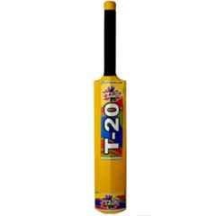 Khelo Meerut 350g Plastic Beige Plastic Cricket Bat