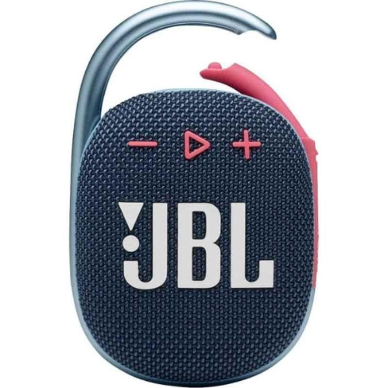 JBL 5W Portable Bluetooth V5.1 Blue Speaker, CLIP4BLUP