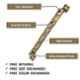 Atom Marvel 12 inch Brass Antique Finish Aluminum Pull Handle (Pack of 2)