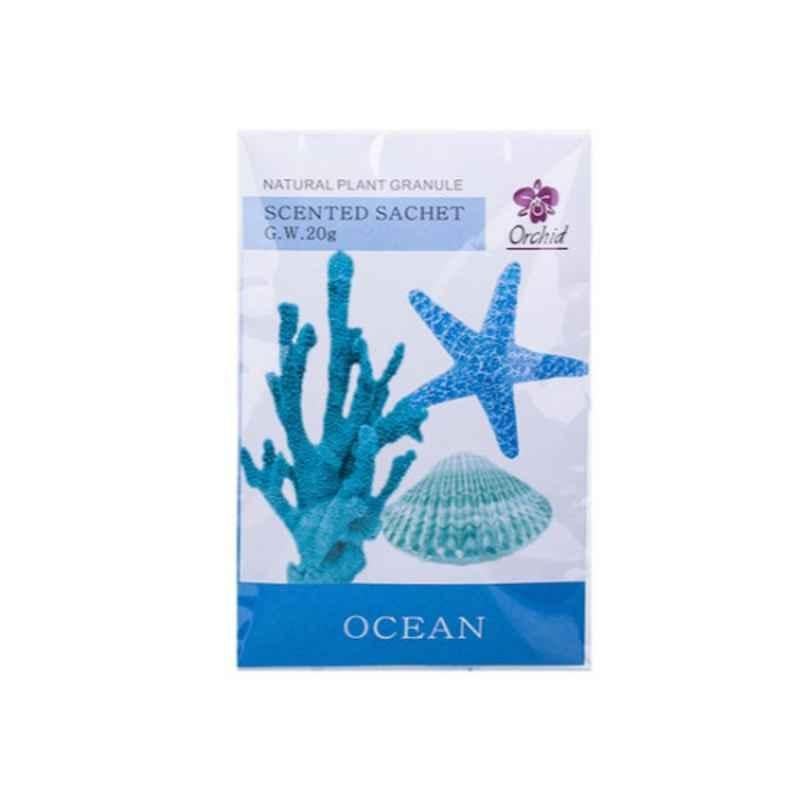 Orchid 20g White Ocean Dream Natural Scented Sachet, 5106000020088