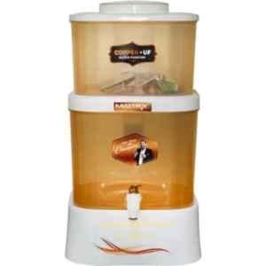 Captain Pure Matrix Copper Plus UF 20L ABS Brown & White Gravity Based Water Purifier, CP30