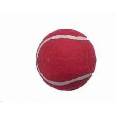 Matrica Leather Standard Red Professional Grade Impact Cricket Tennis Ball for Club Play