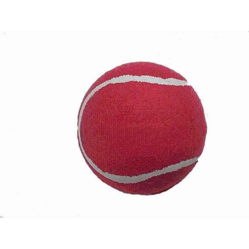 Matrica Leather Standard Red Professional Grade Impact Cricket Tennis Ball for Club Play