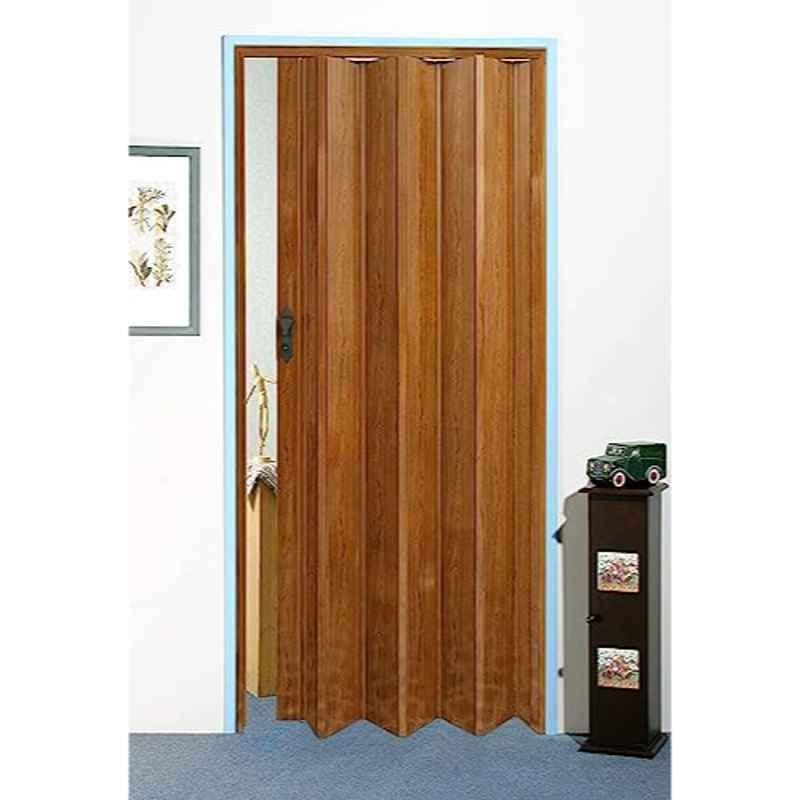 Robustline 210x100cm PVC Dark Oak Sliding Folding Door