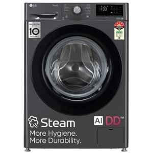 LG 7kg 5 Star Middle Black AI Direct Drive Fully-Automatic Front Loading Washing Machine, FHV1207Z2M