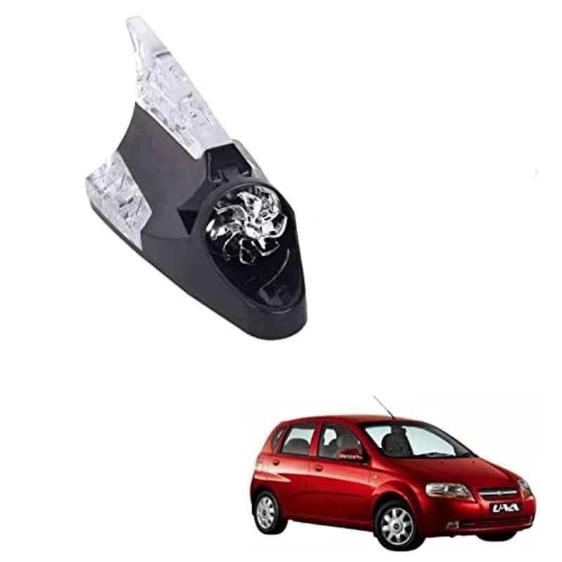 Kozdiko Black Auto Wind Power LED Light Shark Fin Car Antenna for Chevrolet UVA