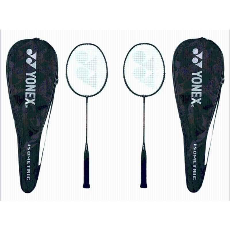 Yonex GR 303i 88g Black Strung Badminton Racquet (Pack of 2)