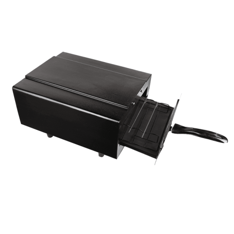 Wellberg 1500W 10 Inch Black Mini Electric Tandoor with Aluminium Tray, WB-783282