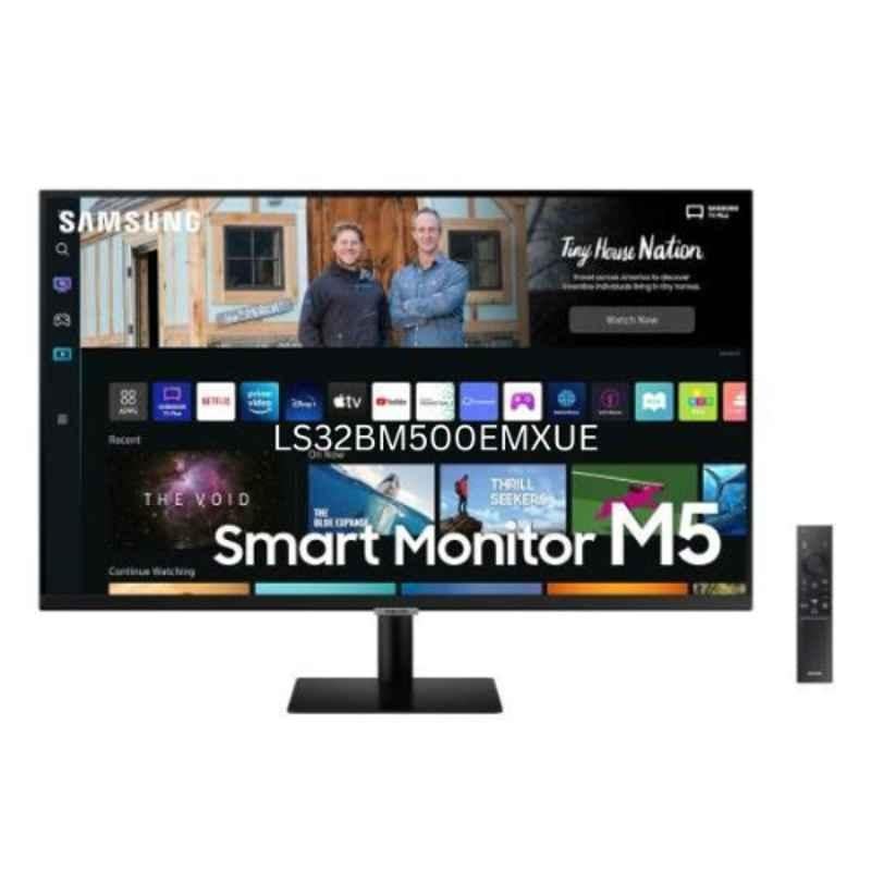 Samsung M5 32 inch 1920x1080p Black Flat Monitor, LS32BM500EMXUE