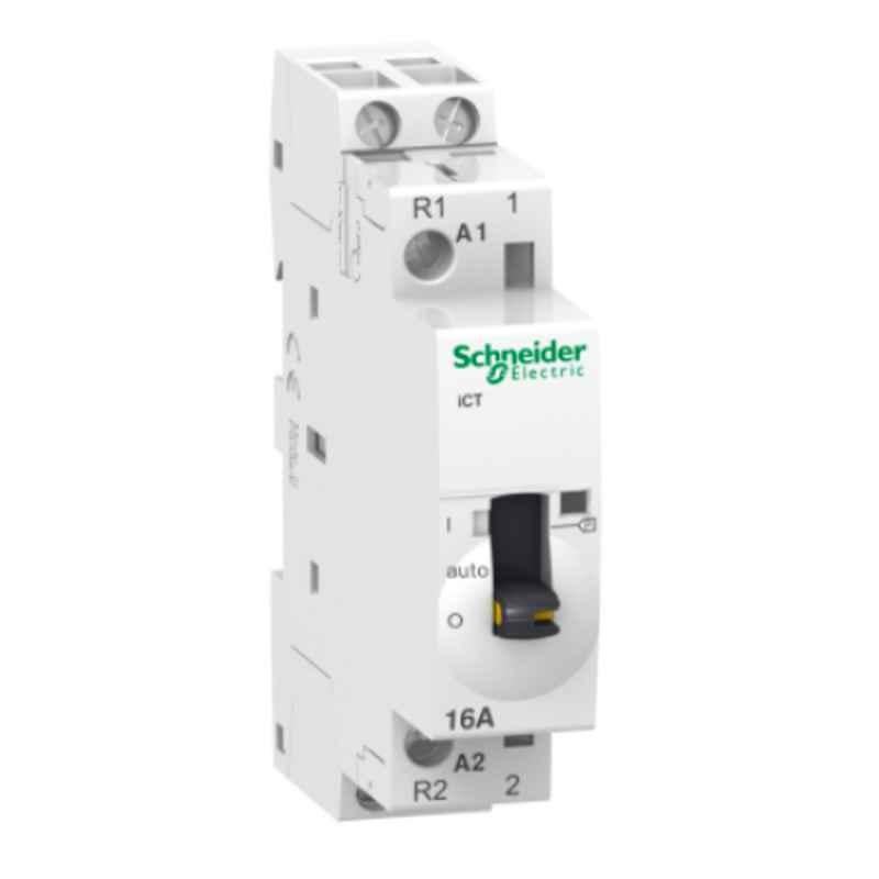 Schneider Acti9 1NO+1NC White 2 Pole Contactor, A9C23715