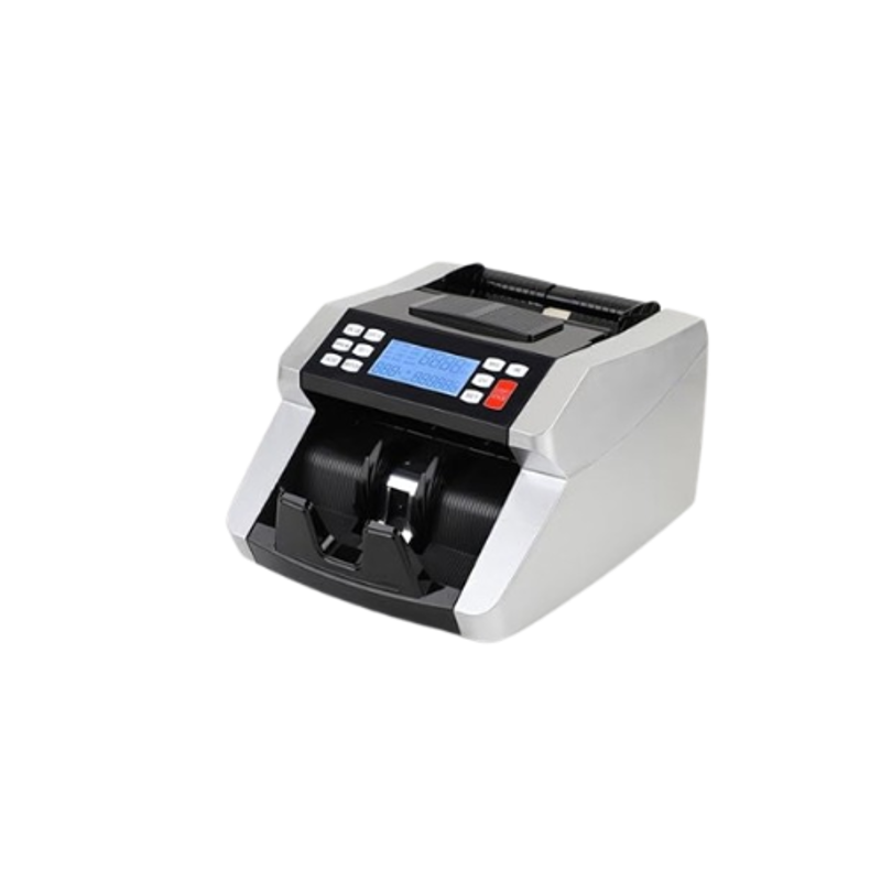 Gobbler GB-7388-MV Note Counting Machine, 200 pcs| LCD, 80W|UV, MG, IR,  MT|1000 Notes/Min | Fake Note Detection, Black & Silver