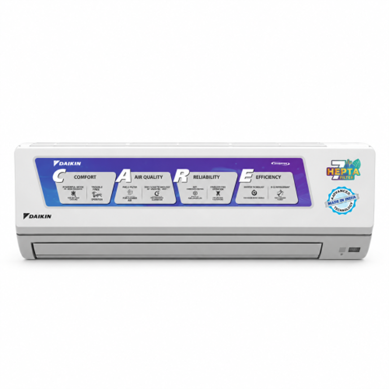 Daikin 2.2 Ton 3 Star White Inverter Split AC with Copper Condenser, FTKL71XV16MAA