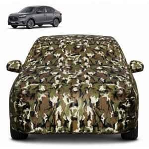 Allextreme Polyester Multicolour Camouflage Car Body Cover with Mirror Pocket for Alto 800 All Model & Years 2000-2023, PVCD-Alto 800