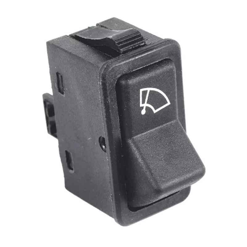 Uno Minda Black Sw-0946A Wiper Switch For Piaggio3W Piaggio Ape