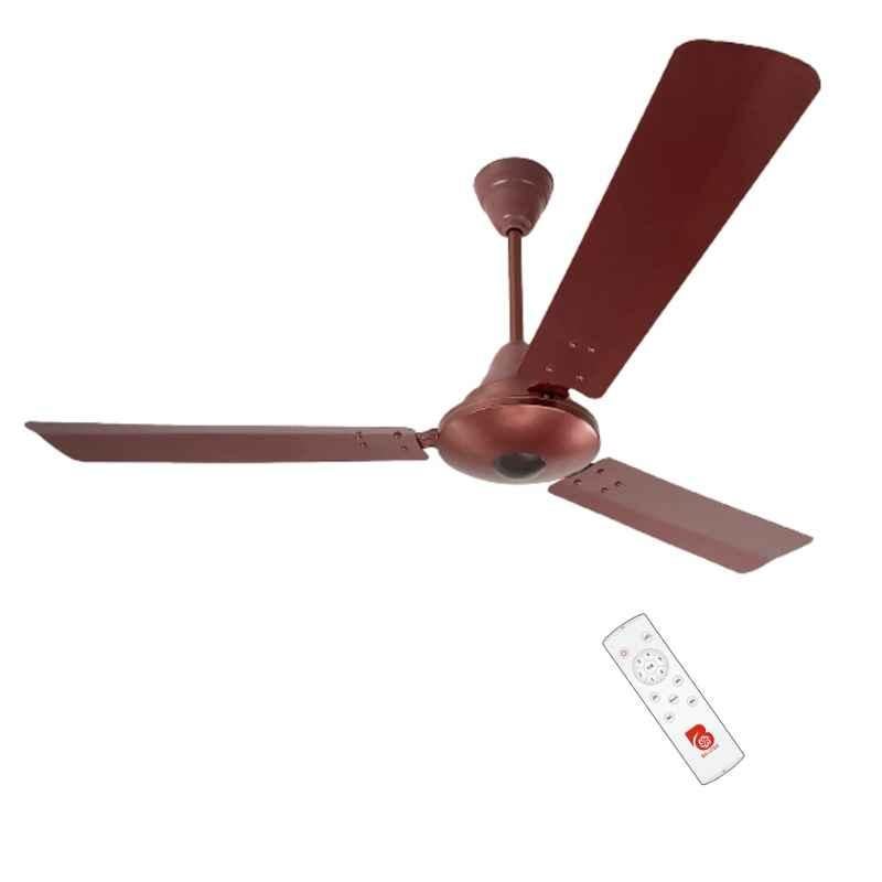 Balster Wonder 30W BLDC Red Ceiling Fan with Remote & LED Light, Sweep: 1200 mm