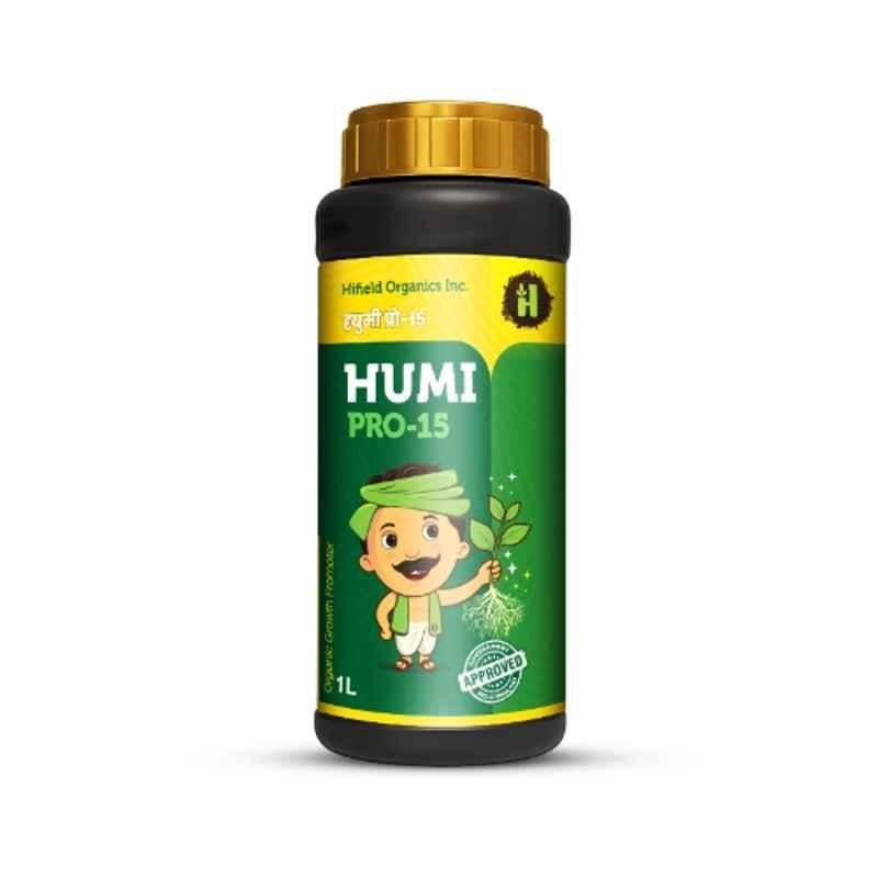 Hifield Humi Pro 15 1 Litre Humic Acid 15% & Fulvic Acid 6% Plant Growth Promoter for Root Growth & Soil Health