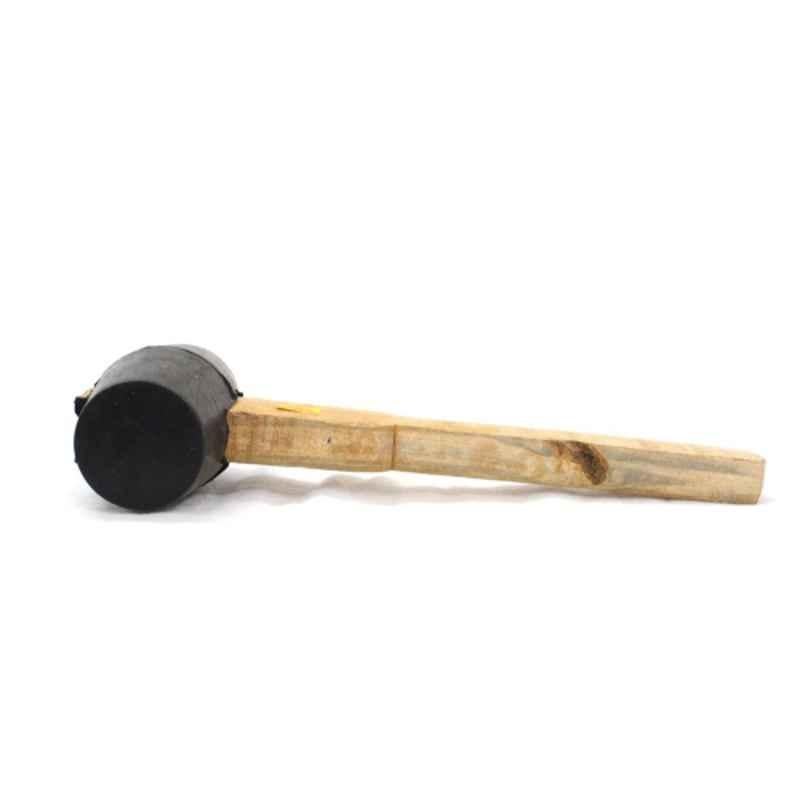 Lovely 2 inch Rubber Hammer with Wooden Handle