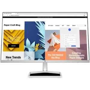 HP S5 524SW 23.8 inch 1920x1080p White FHD IPS Panel Monitor, 94C22AA