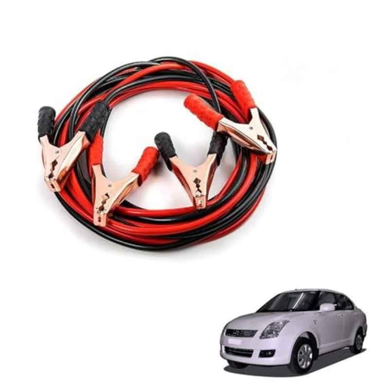 Kozdiko Heavy Duty Auto Jumper Battery Booster Wire Clamp with Alligator Wire for Maruti Suzuki Old Dzire