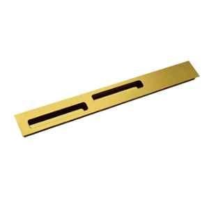 RAB 18 inch Aluminium Matt Gold Counsil Wardrobe Handle, 001 (Pack of 4)