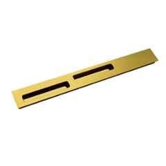 RAB 18 inch Aluminium Matt Gold Counsil Wardrobe Handle, 001 (Pack of 4)