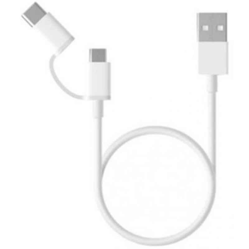 Xiaomi Mi 100cm 2-in-1 White Charging Cable, SJV4082TY