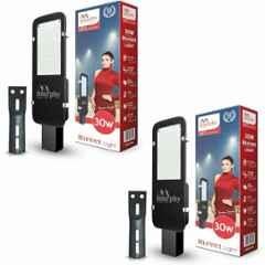 Murphy Galaxy 30W 6500K Aluminium Cool White Outdoor LED Street Light (Pack of 2)