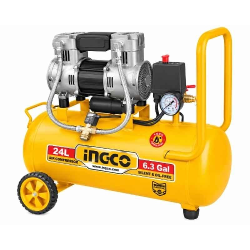 Ingco 1.5HP 24 Litre Oil Free Air Compressor, ACS111242