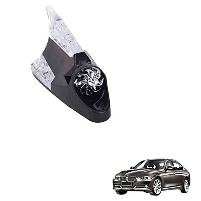 Kozdiko Black Auto Wind Power LED Light Shark Fin Car Antenna for BMW 3 Series